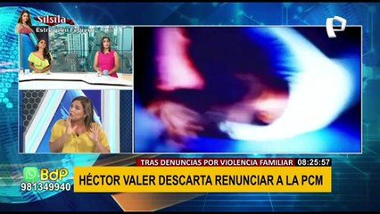 Pérez Tello ensaya salida de crisis: "Primero le niego confianza a Valer y después vaco a Castillo"