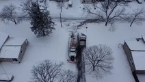 Winter storm dumps snow throughout the Midwest