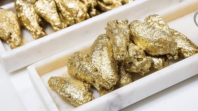 Les ailes de poulet les plus chères au monde sont faites d'or