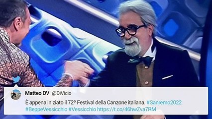 Sanremo 2022, sui social tutti pazzi per il ritorno di Beppe Vessicchio: "Finalmente"