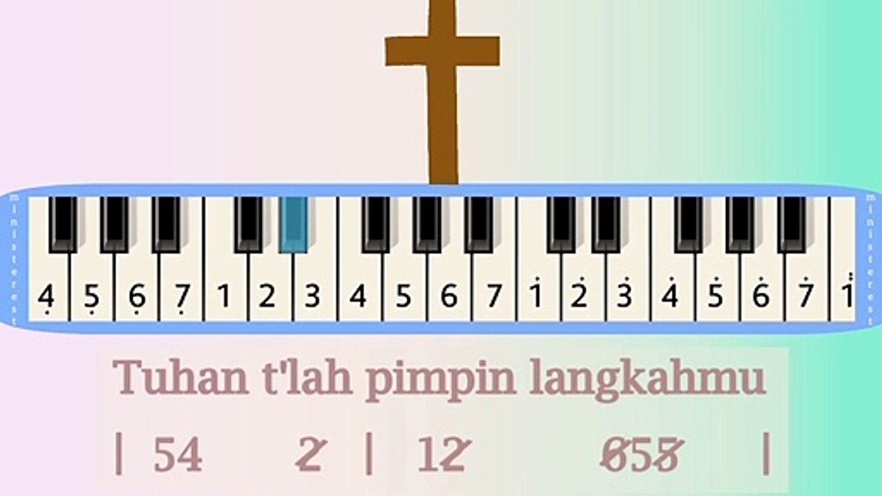 SELAMAT ULANG TAHUN KAMI UCAPKAN PADAMU: PIANIKA ❲MELODICA❳ TUTORIAL | LAGU ROHANI