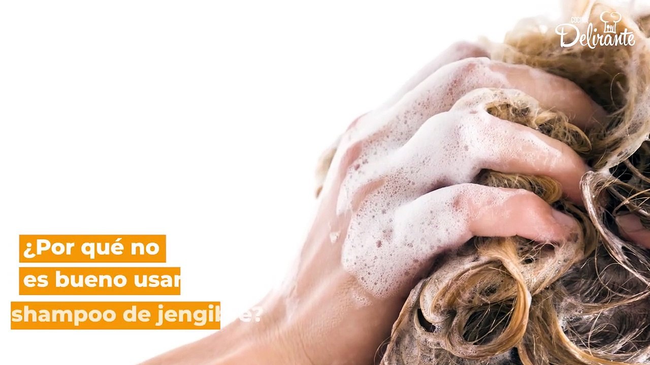 ¿Porqué no es bueno usar shampoo de jengibre?| Cocina Delirante