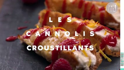 Les cannoli croustillants, on revisite un classique de la pâtisserie italienne