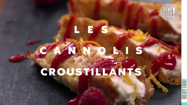 Les cannoli croustillants, on revisite un classique de la pâtisserie italienne