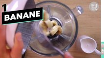 Recette régressive du smoothie banane et beurre de cacahuètes