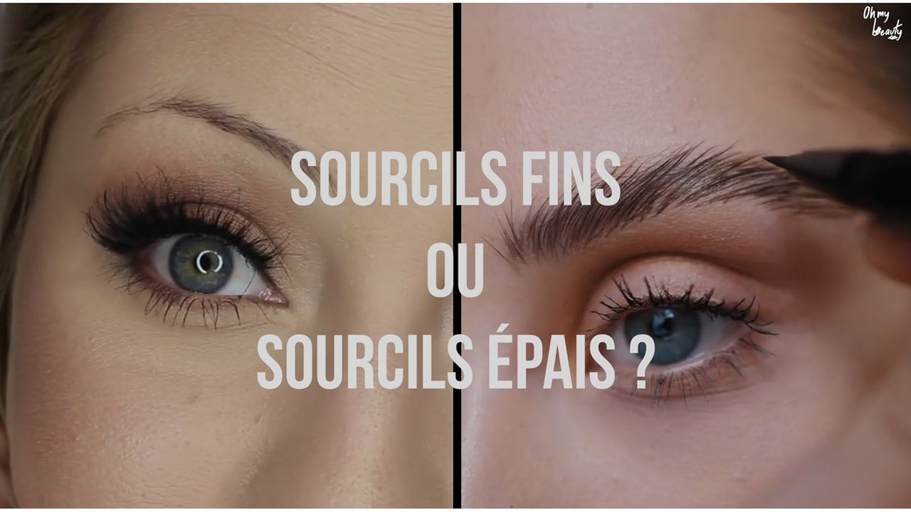 Beauty Match : sourcils fins VS sourcils épais ?