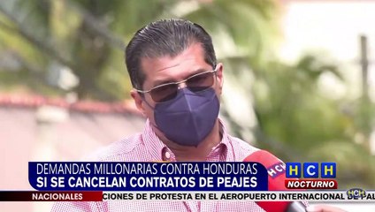 Cancelación de Peajes traería demandas millonarias al país