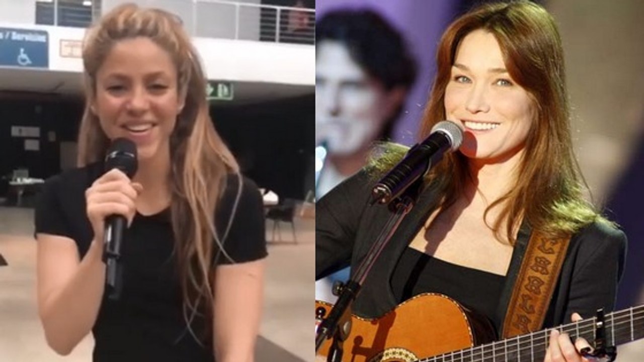 Quand Shakira reprend "Quelqu'un m'a dit" de Carla Bruni-Sarkozy
