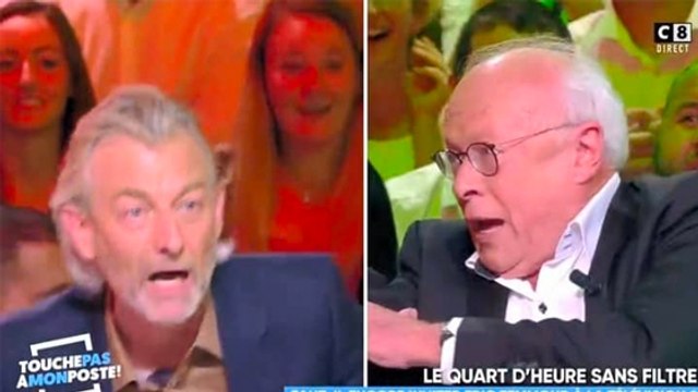 Tu fermes ta grande gueule de con : gros clash entre Gilles Verdez et André Bercoff sur TPMP