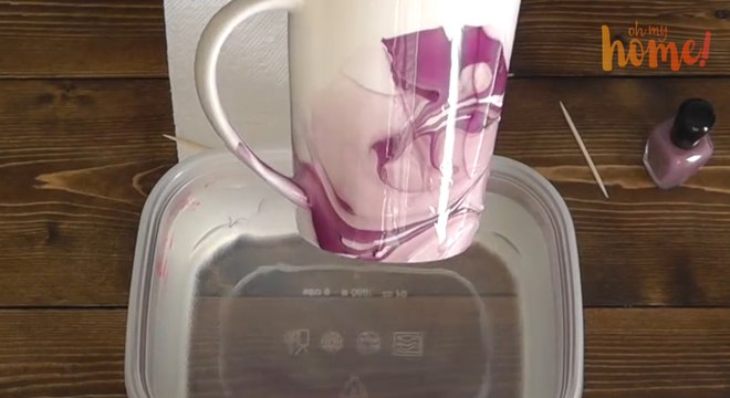 Découvrez comment réaliser un marble mug