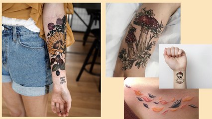 10 inspirations de tatouages qui célèbrent l'automne