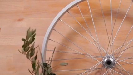 Voici comment donner une seconde vie à sa roue de vélo