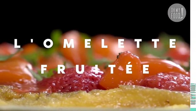 L'omelette fruitée, le dessert original et riche en protéines