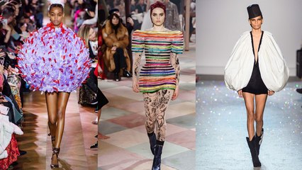Les looks les plus insolites vus sur les podiums de la Fashion Week
