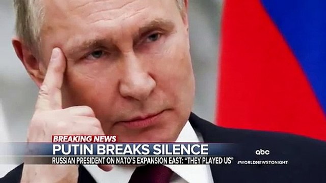 Putin accuses US, NATO of ignoring Russia's security concerns