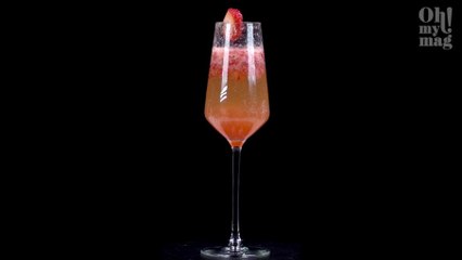 Cocktail Saint Valentin : l'Amour en bulles