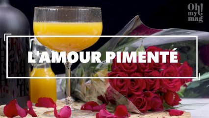 Recette cokctail : l'amour pimenté