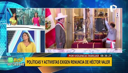 Pérez Tello ensaya salida de crisis: "Primero le niego confianza a Valer y después vaco a Castillo"