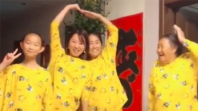 4 Generations challenge : le défi trop mignon à faire en famille