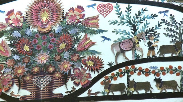 Vie de chalet - Les papiers découpés d'Anne Rosat