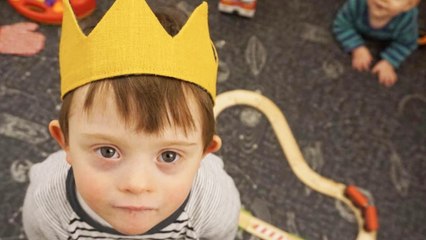 Journée Mondiale de la Trisomie : la joie du petit Marcel, atteint de trisomie 21 !