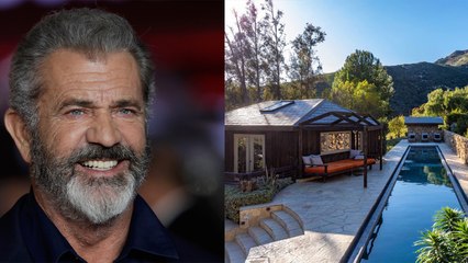 L'acteur Mel Gibson vend sa maison de Malibu et elle est impressionnante !
