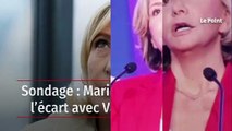 Sondage : Marine Le Pen creuse l’écart avec Valérie Pécresse