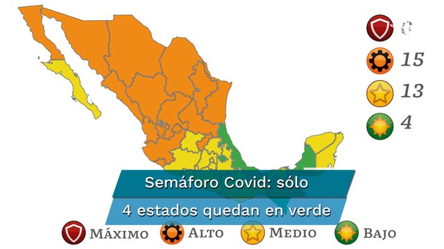 Ciudad de México se queda en semáforo amarillo por Covid-19 otras dos semanas