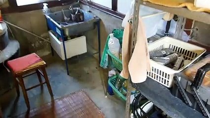 Painting North End of the Old Japanese Farm House