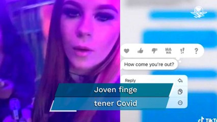 Mujer finge tener Covid para no trabajar y se va de fiesta; su jefe la descubre