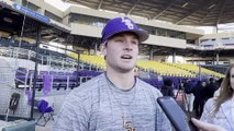 cade doughty lsu media day baseball 2022