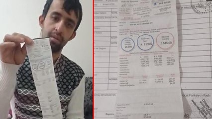 Aldığı maaş elektrik faturasını ödemeye yetmedi