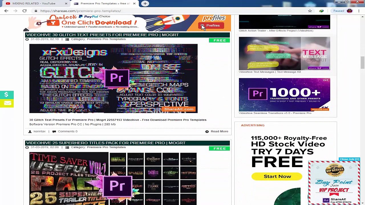 After Effect New Data 3D LOGO Premiere Pro