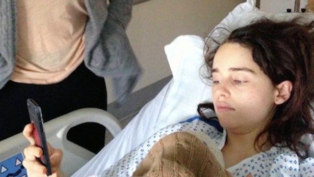 Game of thrones : Emilia Clarke, ses photos après son opération du cerveau