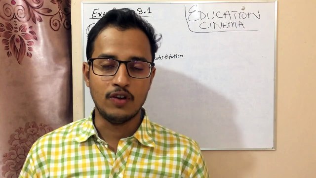 Q#2(i) of Ex#8.1 _ Elimination _ Sindh Board Karachi _ Education Cinema _ Explain in Hindi_Urdu