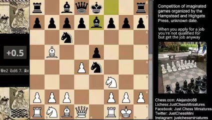 The game which one first prize in a competition of imaginary games