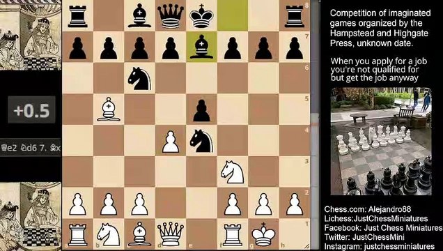 The game which one first prize in a competition of imaginary games