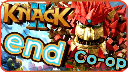 KNACK 2 Walkthrough Part 11 (PS4) Co-op - No Commentary ENDING