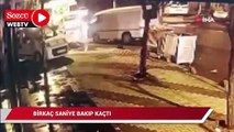 Sancaktepe'de sürücü çarptığı kadına birkaç saniye bakıp kaçtı