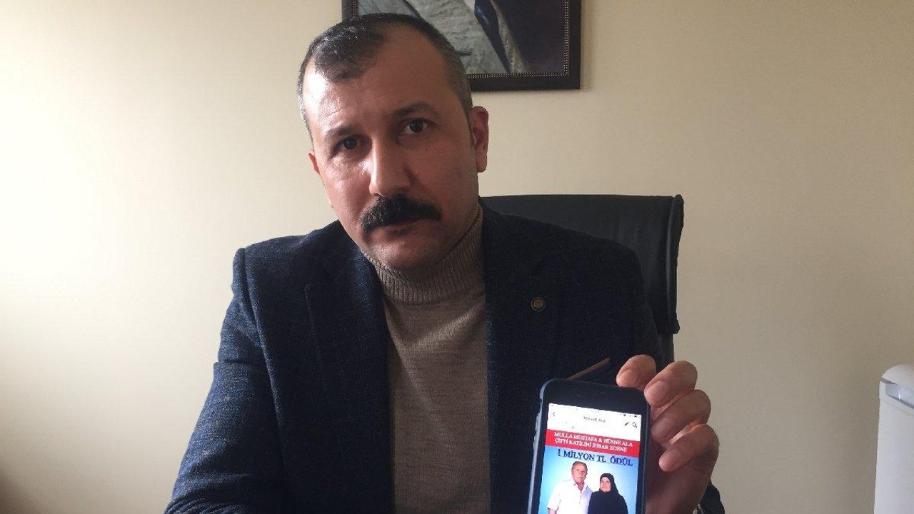 Annesiyle babasının katilini bulana 1 milyon lira ödül verecek