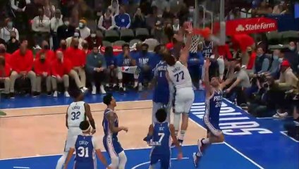 Luka Doncic just dropped an atomic bomb over Andre Drummond 