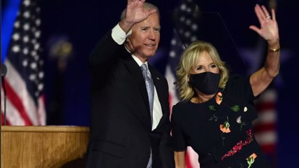 Jill Biden : le message caché de sa robe lors de l'élection de son mari