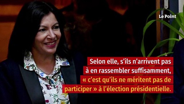 Parrainages : Anne Hidalgo raille Marine Le Pen et Zemmour