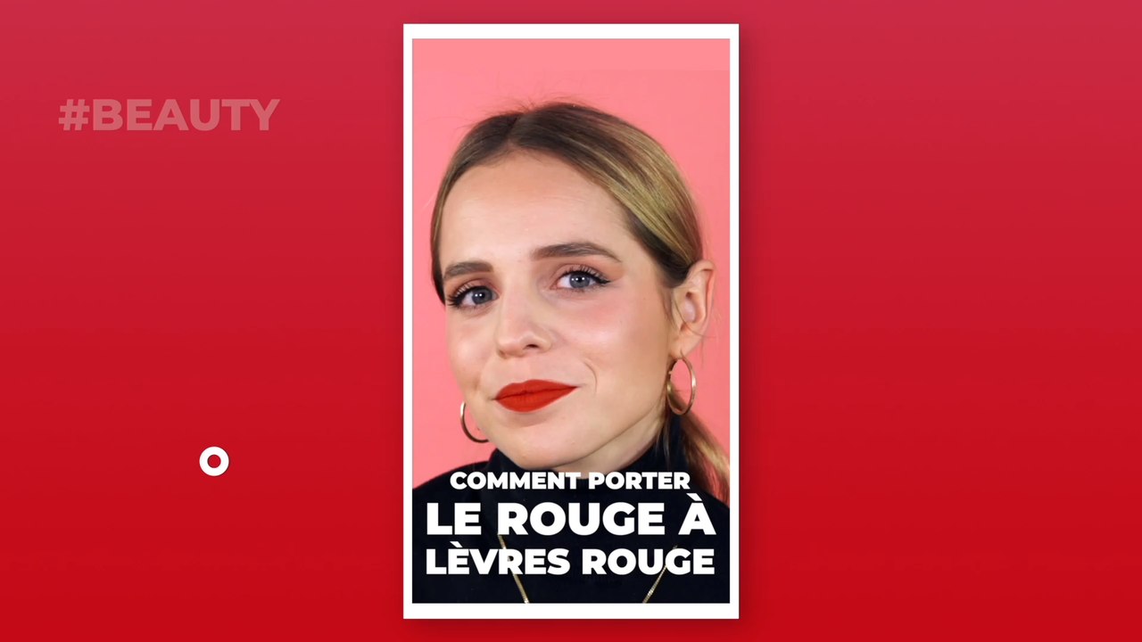 Tuto : comment porter le rouge à lèvres rouge ?