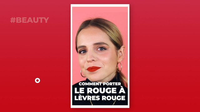 Tuto : comment porter le rouge à lèvres rouge ?