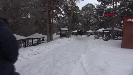 SİVAS'IN PAŞABAHÇE'SİNDE KIŞ GÜZELLİĞİ