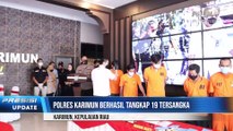 Polres Karimun Ungkap Kasus Peredaran Narkoba Selama Januari 2022, Dengan Menangkap 19 Tersangka