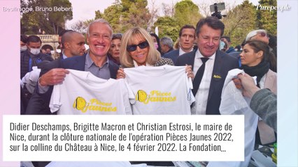 Brigitte Macron et Didier Deschamps : Complices hilares pour une folle journée à Nice