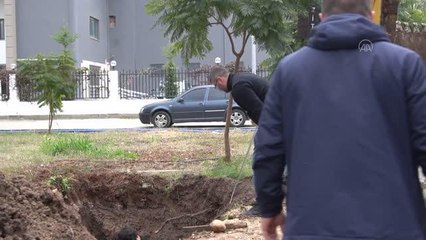 Mezitli'de çöp konteynerleri yer altına alınıyor