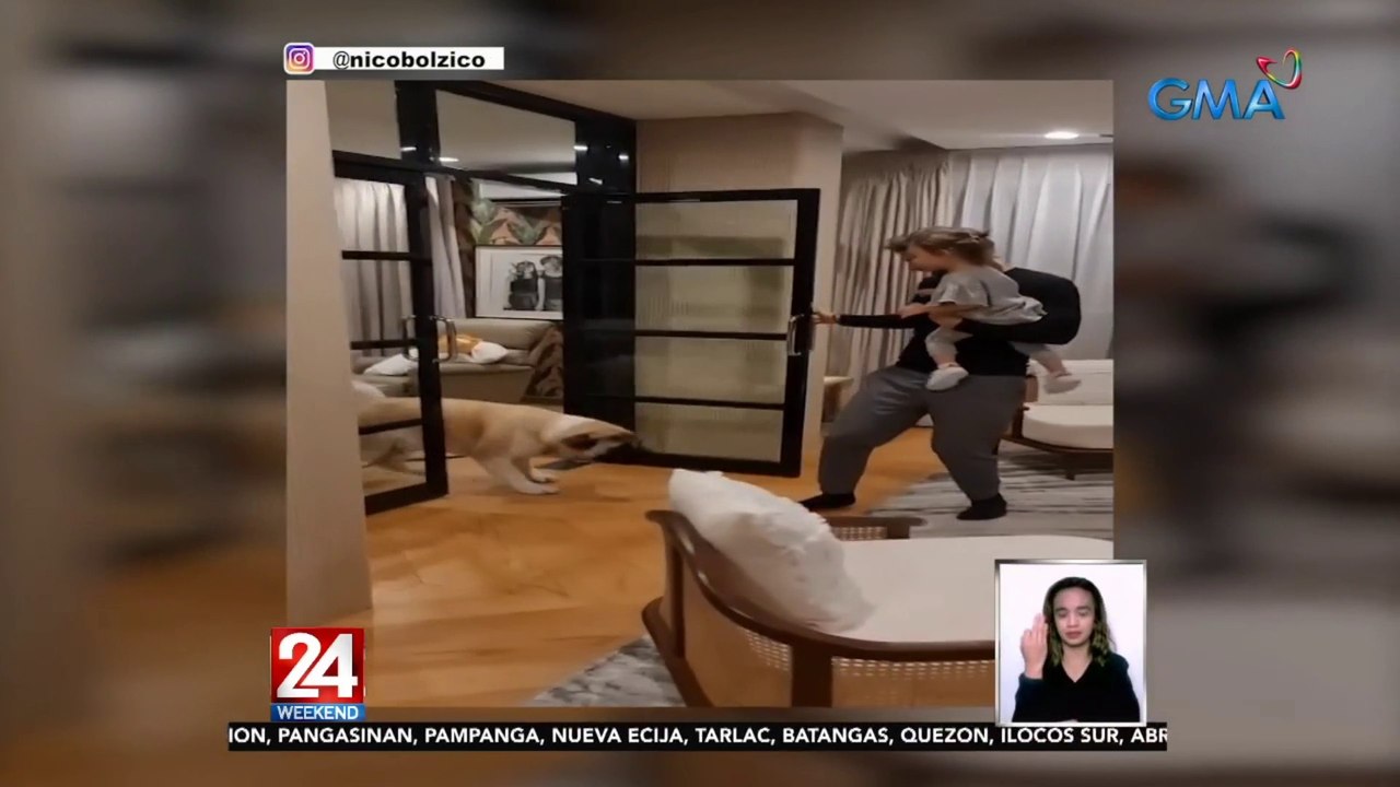 Fur Baby ng Bolzico Family na si Pochola, excited na sumalubong sa kanilang pag-uwi... | 24 Oras